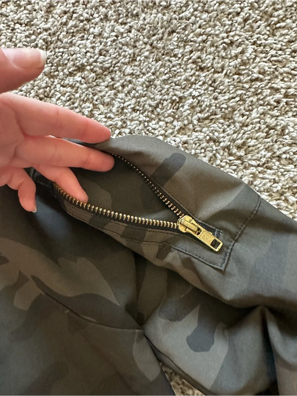 Albion Camouflage Bomber Jacket